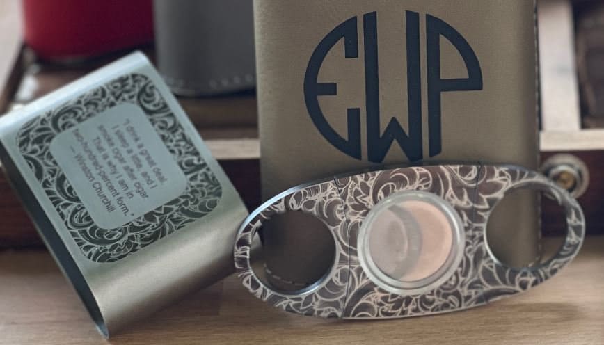 Cigar Tube With Engraving Cigar Box Personalized Gift Groom Gift Idea Best  Man Wedding Birthday 