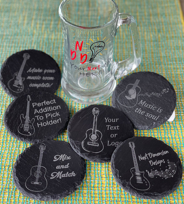 4 Slate Coasters