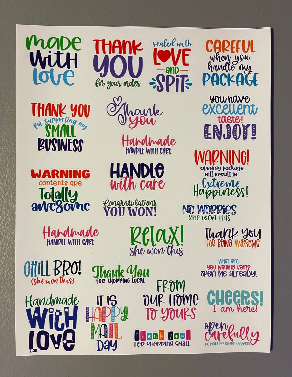 Custom Vinyl Stickers | Vinyl Mail Stickers | Vinyl Packaging Stickers | Vinyl Business Logo Stickers | Custom Stickers | Mix and Match!
