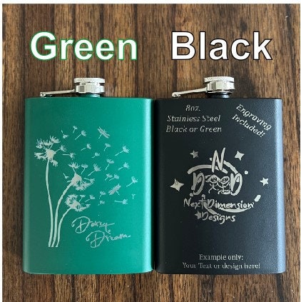 Personalized Flask, Engraved Flask, Groomsman Flask, Best Man Flask, Personalized Women's Flask, Gift for him, Gift for her, Bridesmaid Gift