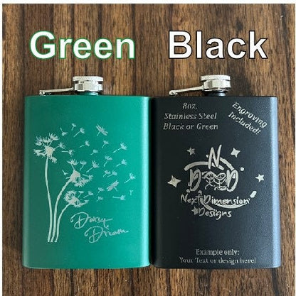 Personalized Flask, Engraved Flask, Groomsman Flask, Best Man Flask, Personalized Women's Flask, Gift for him, Gift for her, Bridesmaid Gift