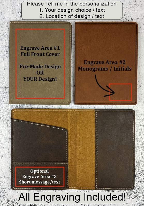 Passport Holder, Personalized Passport Cover, Passport Case, Passport Wallet, Traveler's Gift, Personalized Passport Cover, Custom Passport