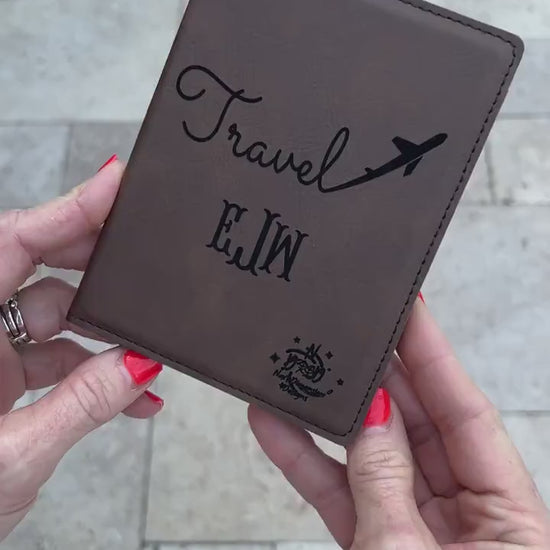 Passport Holder, Personalized Passport Cover, Passport Case, Passport Wallet, Traveler's Gift, Personalized Passport Cover, Custom Passport