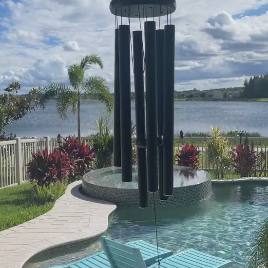 Wind Chime Memorial, Wind Chime Outdoor, UV Printed Wind Chime, Photo Wind Chime, Personalized Wind Chime, Memorial Wind Chime With Picture