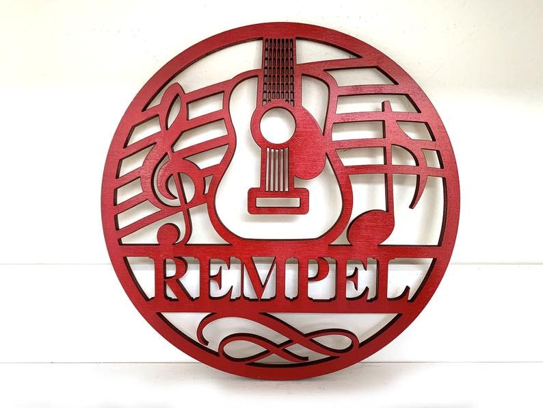 Personalized Wall Art Home Décor Themed All Natural Wood (No Stain) Just Sealed Round Signs **Orders over 35.00 ships for free!**