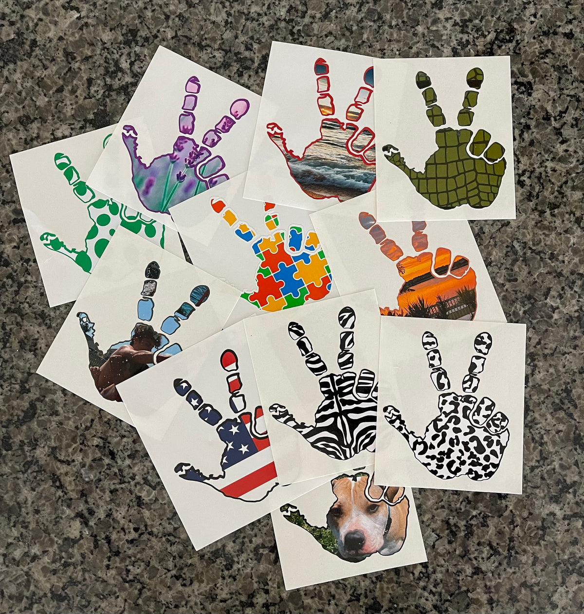 Unique Designer Decals | Custom Car Decals | Golf Cart Decals | Full-Color | We stand above other shops! Oracal Vinyl & UV Eco-Solvent Ink.
