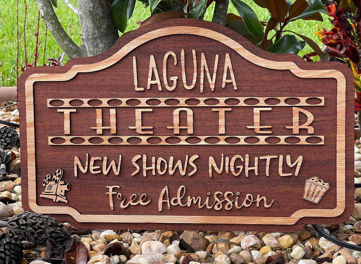 Create your own Wood Sign, Customized Wooden Signs, Custom Sign, Wall Art, Roughly 19" x 13" - Wall Décor - Home, Garage, Theater