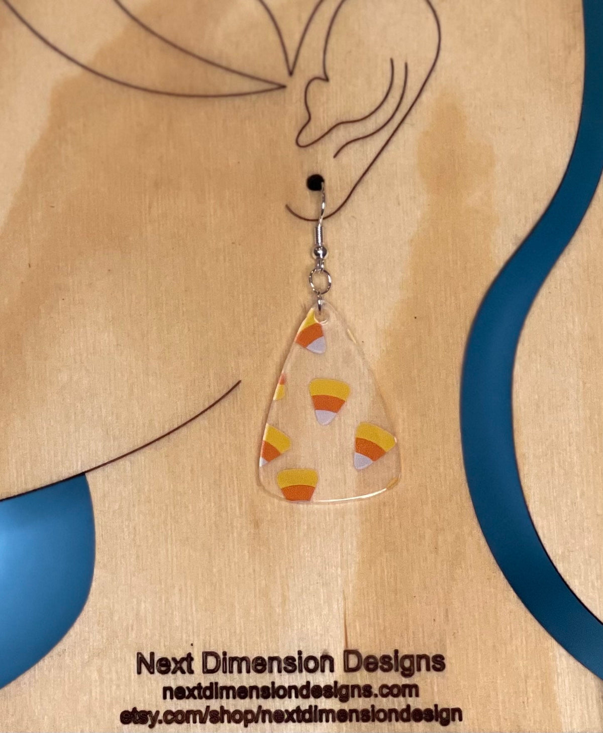 Fall Earrings | Halloween Earrings | Dangle Earrings | Fun Earrings | Funky Earrings | Drop Earrings | Unique Earrings | Acrylic Earrings