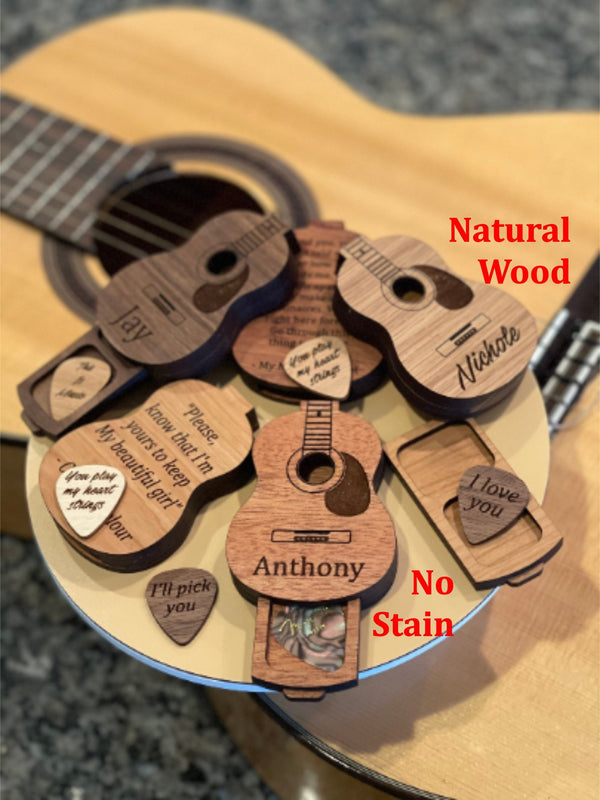 Personalized Guitar Pick Holder