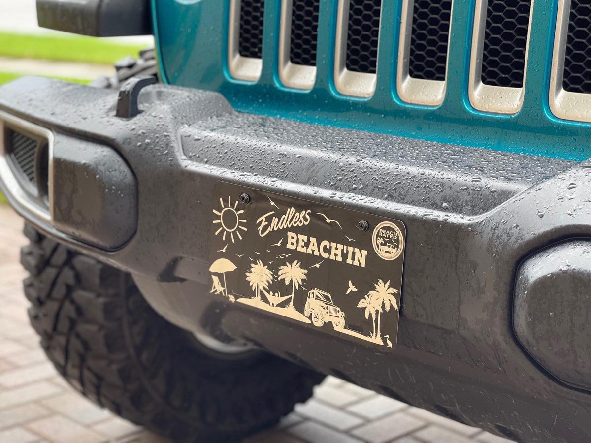 Personalized Front License Plate | Custom License Plate | Golf Cart License Plate | License Plate Women | Car Accessories | Car Decor