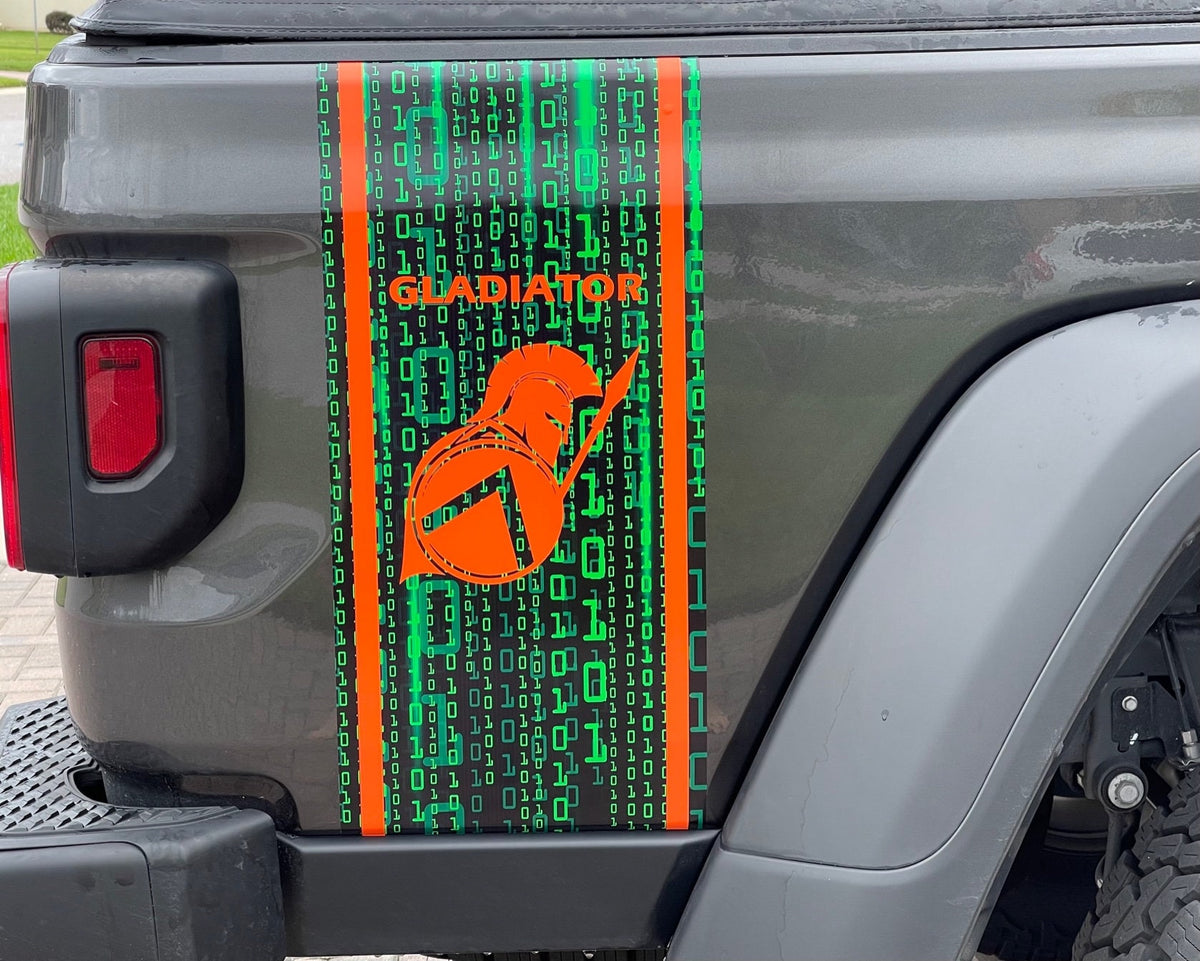 Unique Designer Decals | Custom Car Decals | Golf Cart Decals | Full-Color | We stand above other shops! Oracal Vinyl & UV Eco-Solvent Ink.