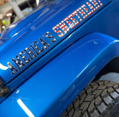 Color / Design Coordinated Custom Car and Truck Decals, Custom Decals, Golf Cart Decals, Designing Included, Oracal Vinyl/UV Eco-Solvent Ink