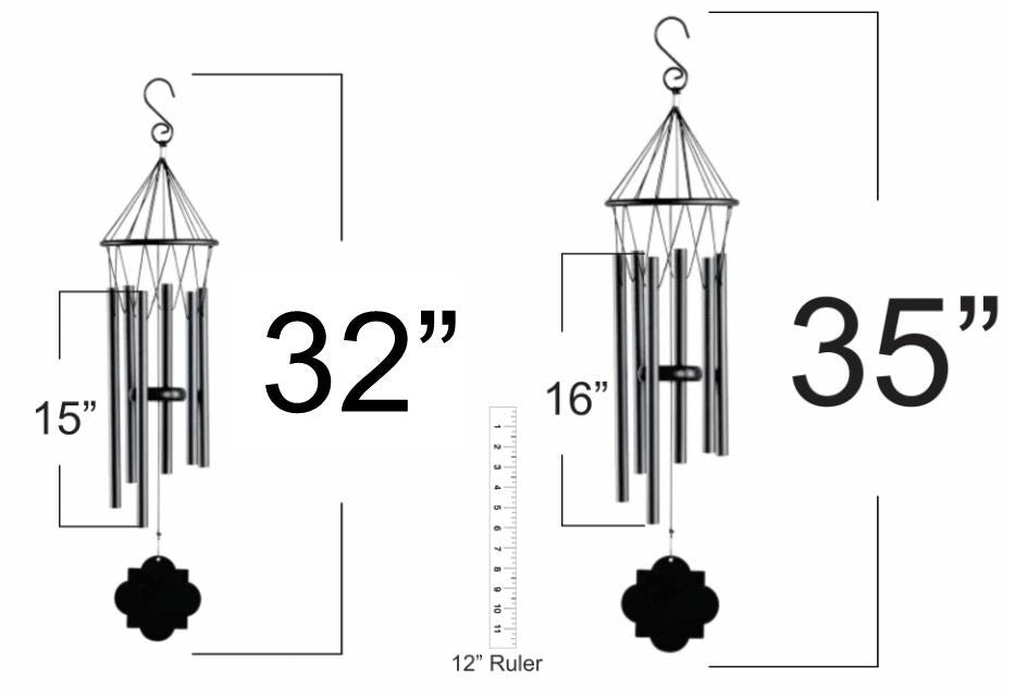 Wind Chime Memorial, Wind Chime Outdoor, UV Printed Wind Chime, Photo Wind Chime, Personalized Wind Chime, Memorial Wind Chime With Picture