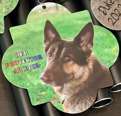 Wind Chime Memorial, Wind Chime Outdoor, UV Printed Wind Chime, Photo Wind Chime, Personalized Wind Chime, Memorial Wind Chime With Picture