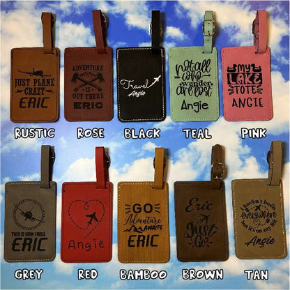 Luggage Tag, Luggage Tag Personalized, Luggage Tag for Women, Custom Luggage Tag for him, Monogram Luggage Tag, Travel Accessory, Bag Tag